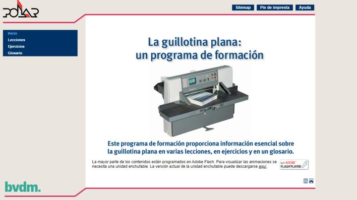 Ejercicios de secuencia de corte en guillotina (en línea).