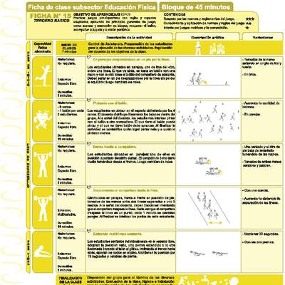 Juegos Predeportivos Ficha N° 15