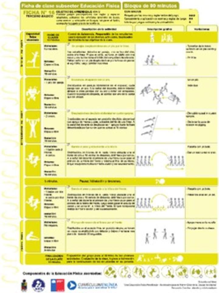 Juegos Predeportivos Ficha N° 16