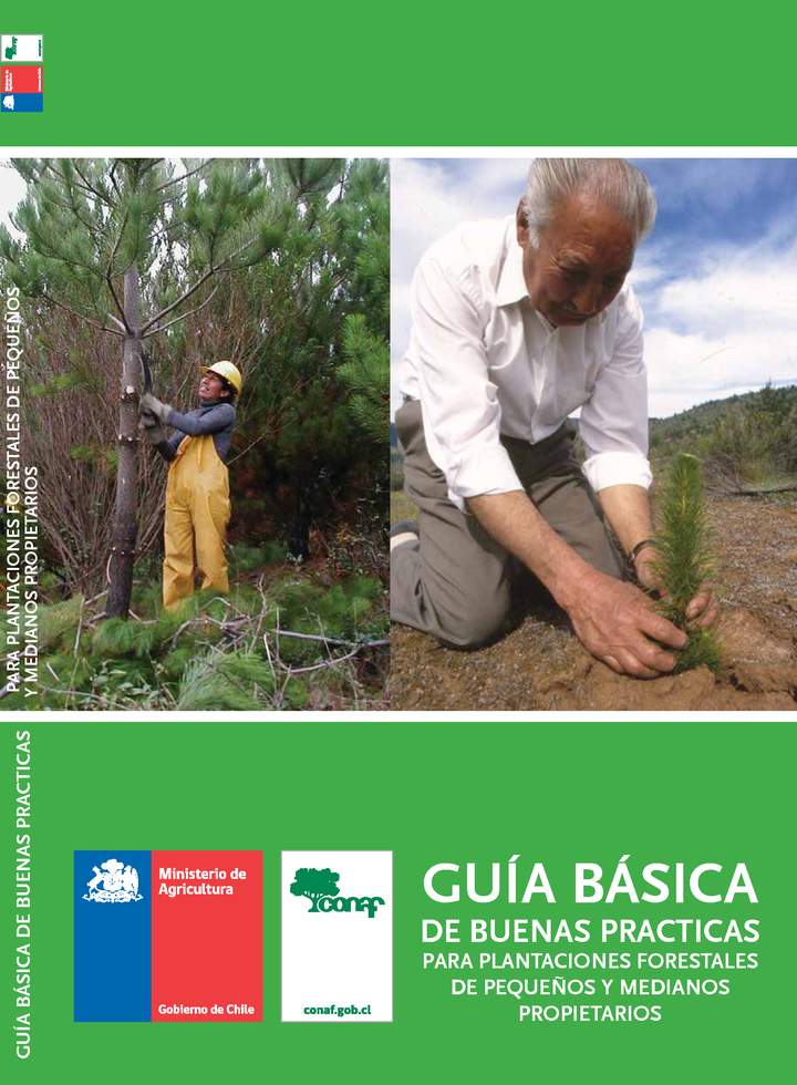 CONAF. (2013) Guía básica de buenas prácticas para plantaciones forestales de pequeños y medianos propietarios
