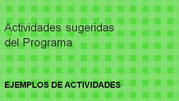 Actividades sugeridas Unidad 2