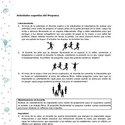 Actividades sugeridas Unidad 1