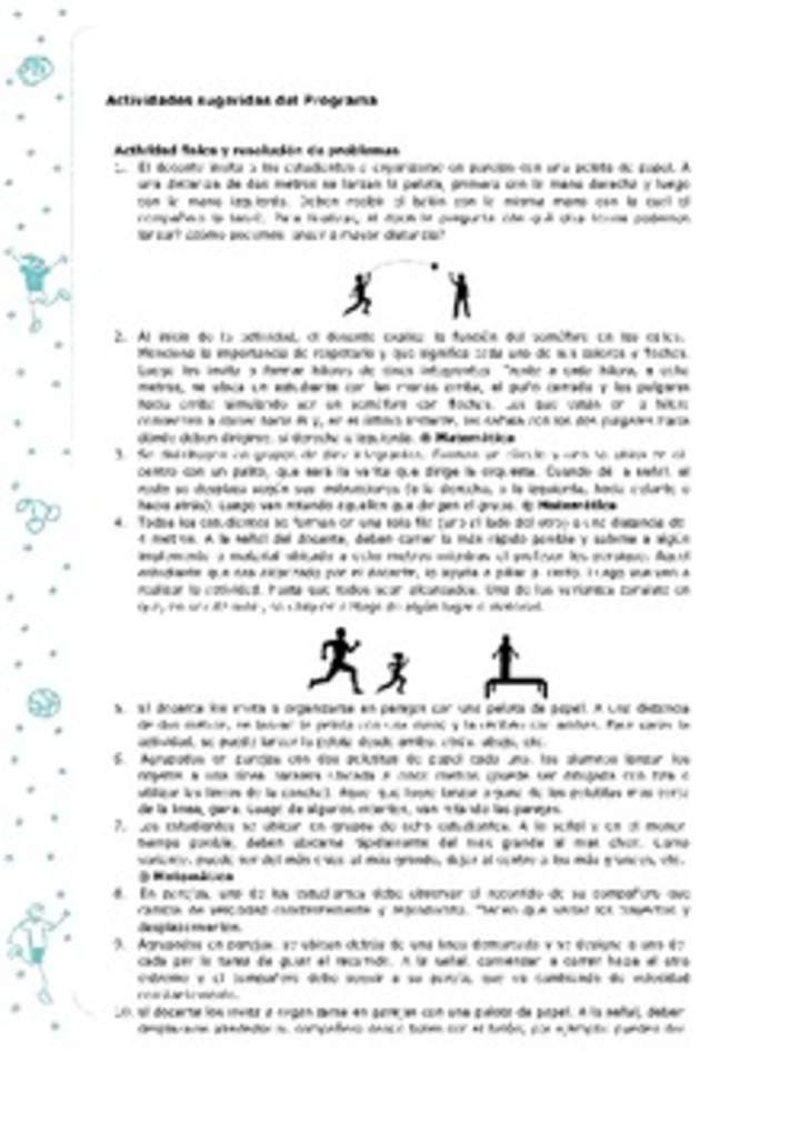 Actividades sugeridas Unidad 2