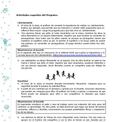 Actividades sugeridas Unidad 2