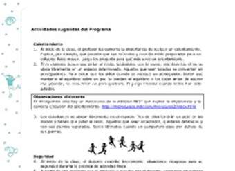 Actividades sugeridas Unidad 2