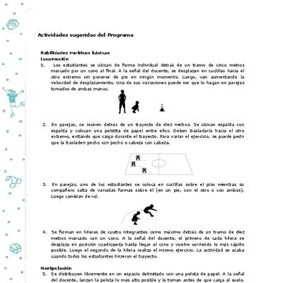 Actividades sugeridas Unidad 1