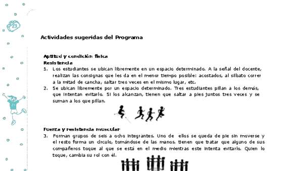 Actividades sugeridas Unidad 2