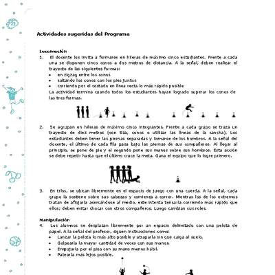 Actividades sugeridas Unidad 1