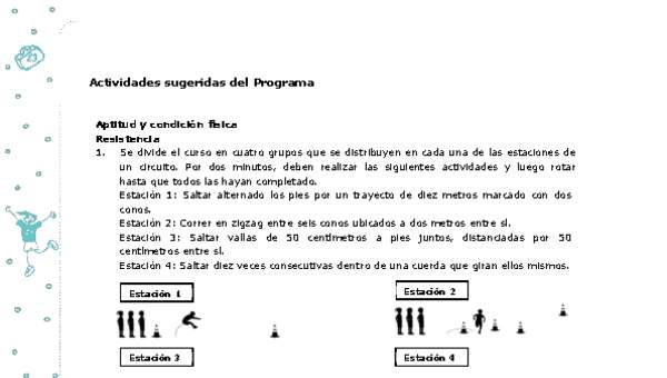 Actividades sugeridas Unidad 1