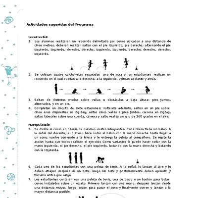 Actividades sugeridas Unidad 2