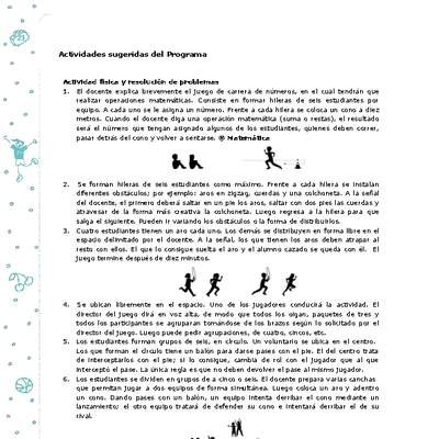 Actividades sugeridas Unidad 2