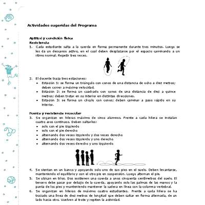 Actividades sugeridas Unidad 1