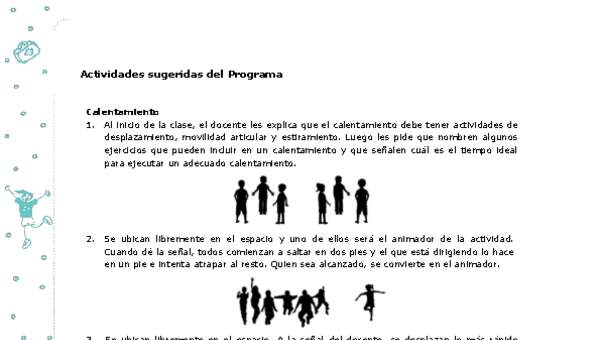 Actividades sugeridas Unidad 1