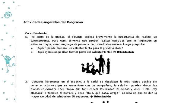 Actividades sugeridas Unidad 1