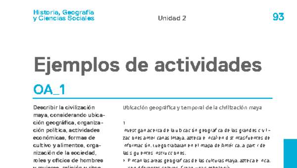 Actividades sugeridas Unidad 2