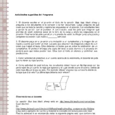 Actividades sugeridas Unidad 1