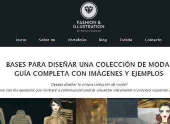 Páginas de Bases para diseñar colección de moda