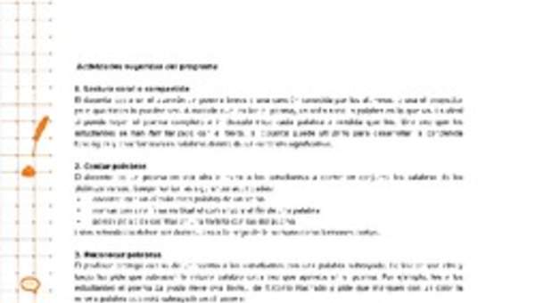 Actividades sugeridas Unidad 1