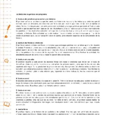 Actividades sugeridas Unidad 1