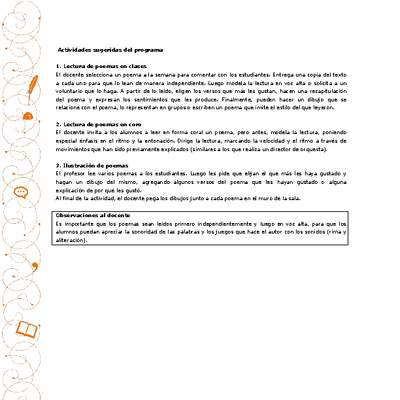 Actividades sugeridas Unidad 2