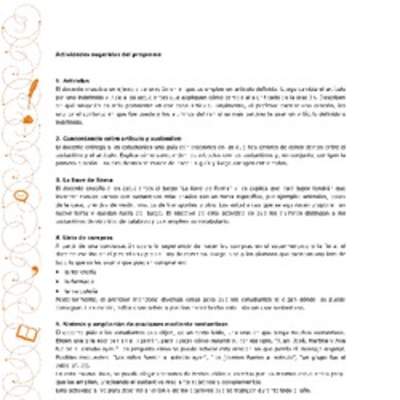 Actividades sugeridas Unidad 1