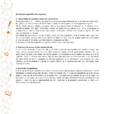 Actividades sugeridas Unidad 2