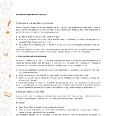 Actividades sugeridas Unidad 1