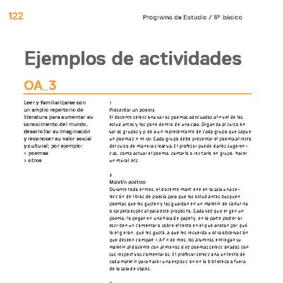 Actividades sugeridas Unidad 2