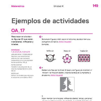 Actividades sugeridas Unidad 4