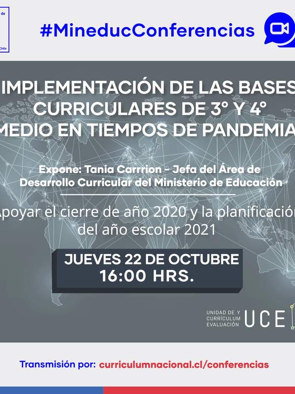 Implementación de las Bases Curriculares de 3° y 4° medio en tiempos de Pandemia