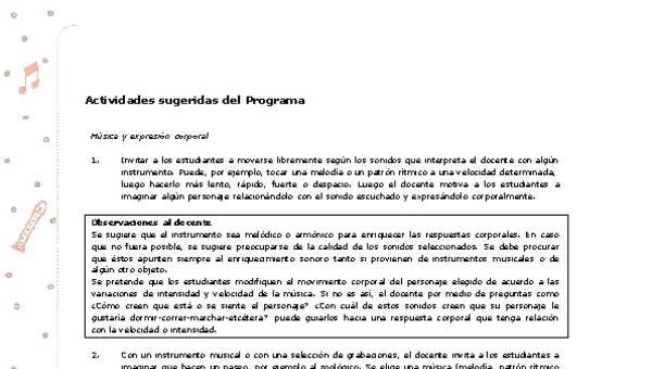 Actividades sugeridas Unidad 2