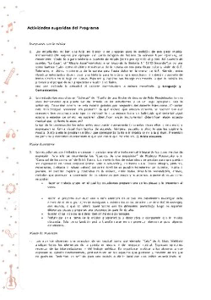 Actividades sugeridas Unidad 2