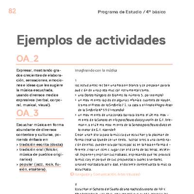 Actividades sugeridas Unidad 2