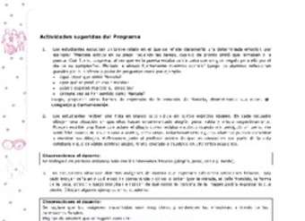 Actividades sugeridas Unidad 2