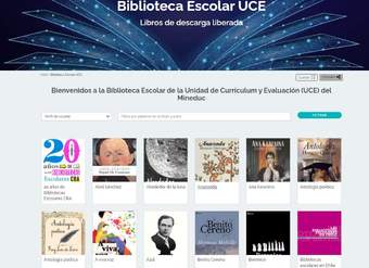 Biblioteca Escolar con libros de descarga liberada