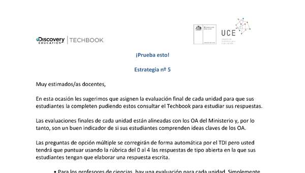 ¡Prueba esto! Estrategia N°5