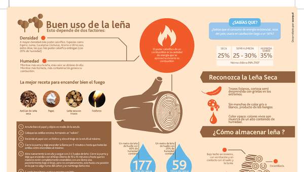 Infografía buen uso de leña 1