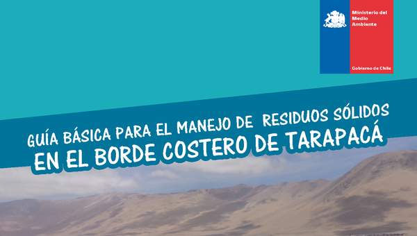 Guía residuos borde costero Tarapacá