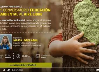 Cultura Ambiental | 4º Conversatorio Educación Ambiental al Aire Libre