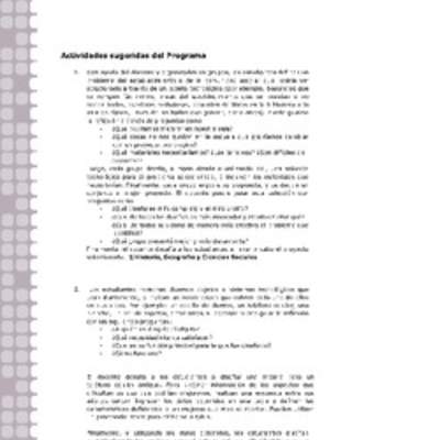 Actividades sugeridas Unidad 1