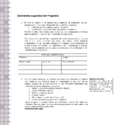 Actividades sugeridas Unidad 2