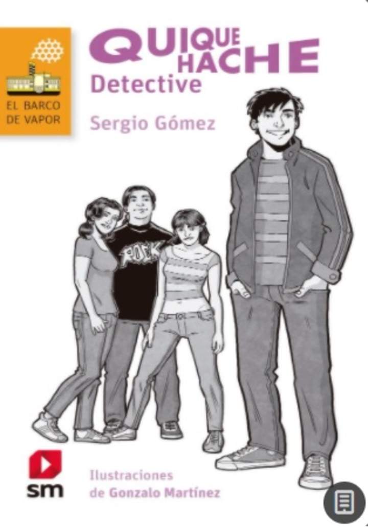 Libro Quique Hache, detective