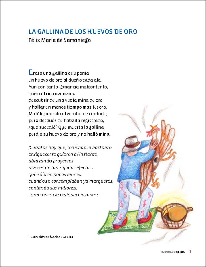 La gallina de los huevos de oro