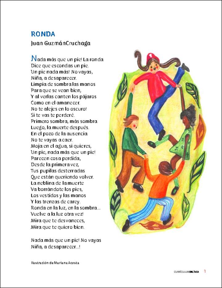 Ronda Curriculum Nacional. MINEDUC. Chile.