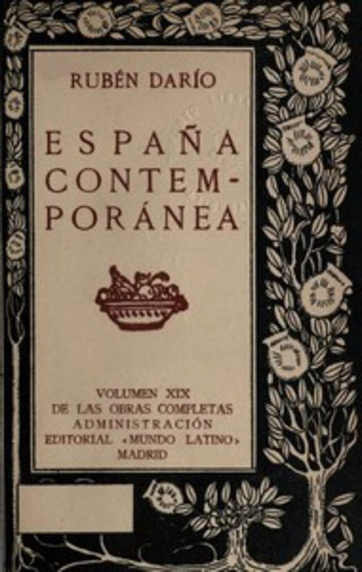 España Contemporánea. Obras Completas Vol. XIX