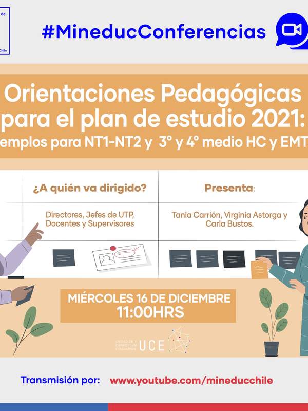 Orientaciones pedagógicas para el Plan de estudios 2021