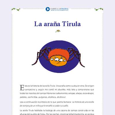 La araña Tirula