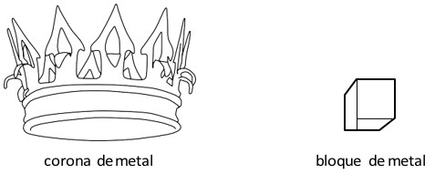 Corona del rey de metal