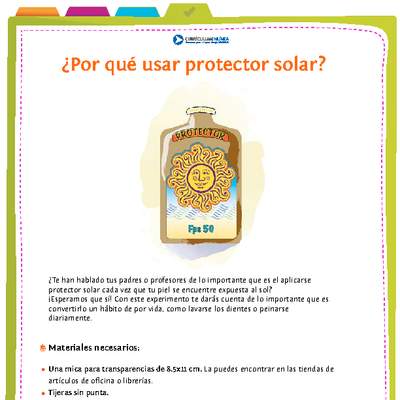 ¿Por qué usar protector solar?