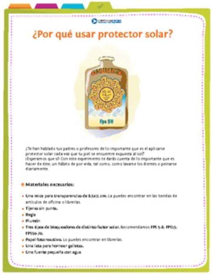 ¿Por qué usar protector solar?